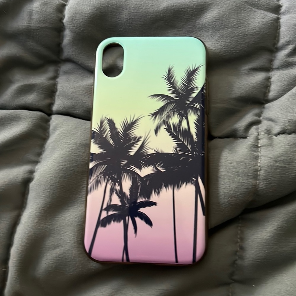iPhone XR case palm trees